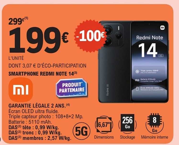 SMARTPHONE REDMI NOTE 14