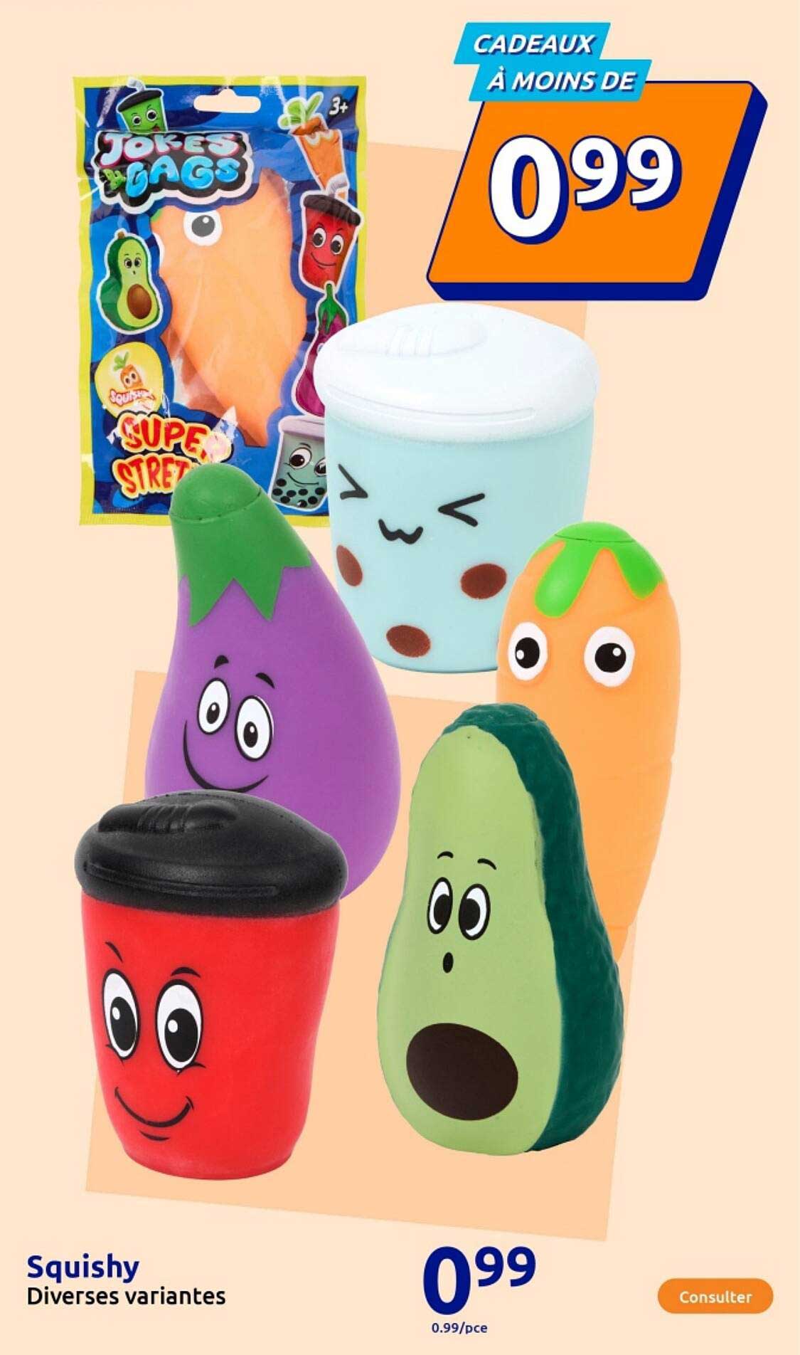 Squishy Diverses variantes