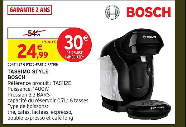 TASSIMO STYLE BOSCH