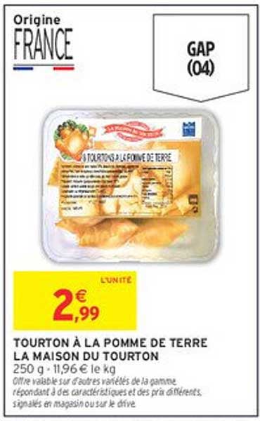 Tourton à la pomme de terre