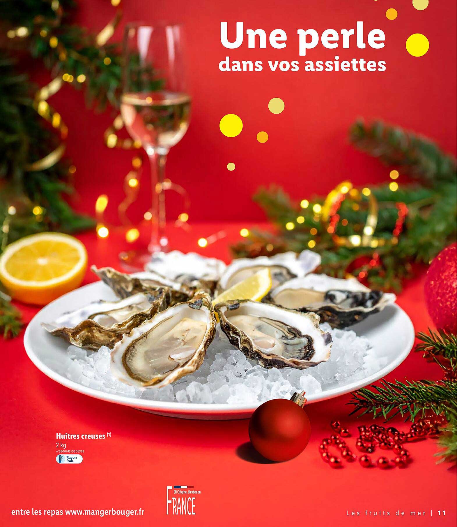 Une perle dans vos assiettes