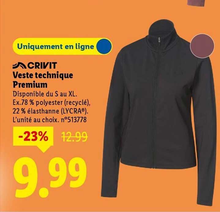 Veste technique Premium