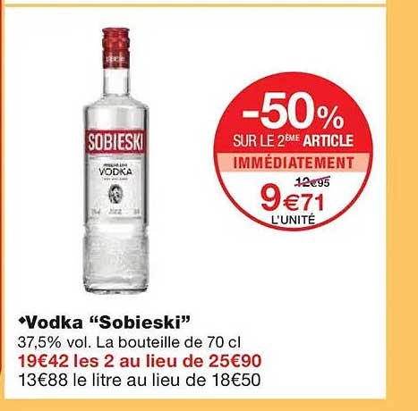 Vodka "Sobieski"