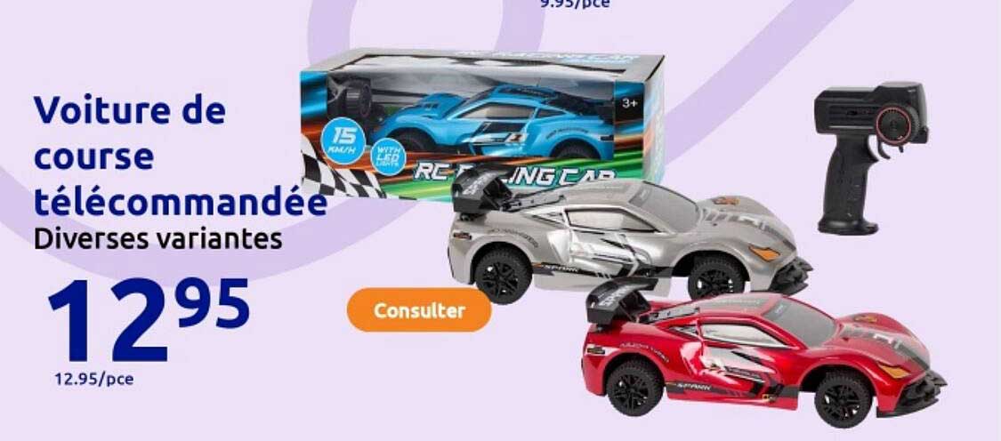 Voiture de course télécommandée