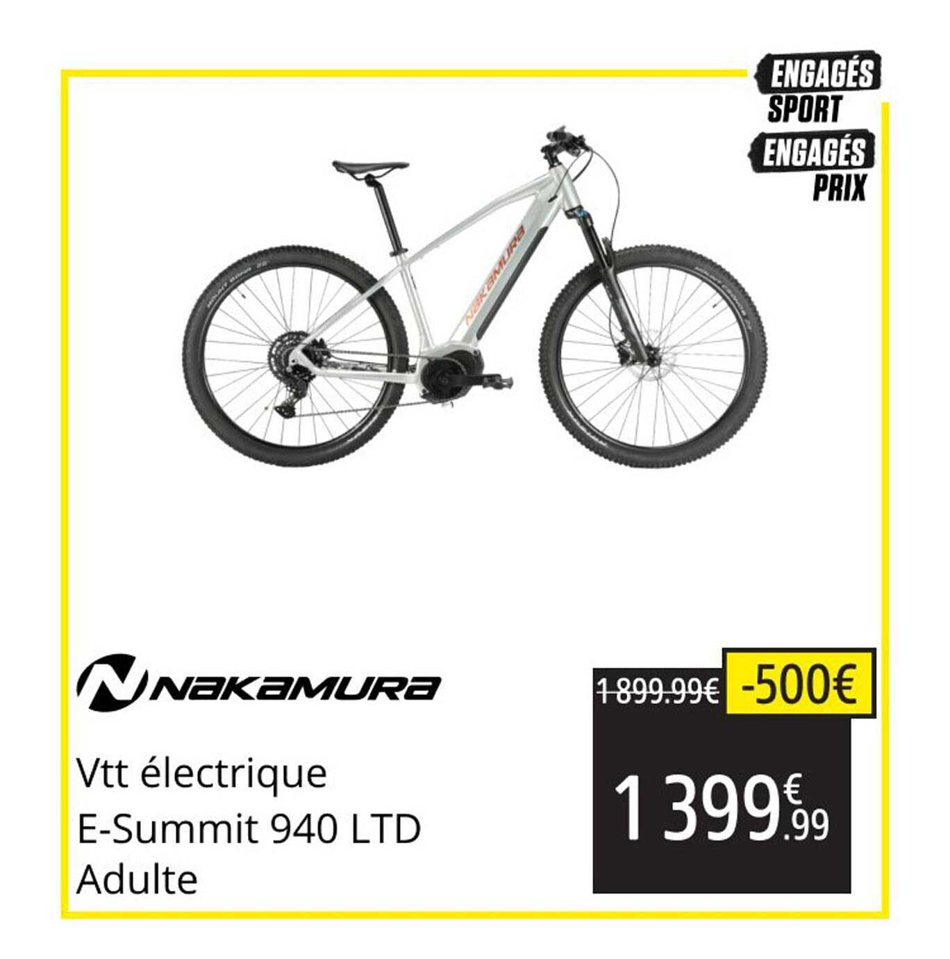 Vtt électrique E-Summit 940 LTD Adulte
