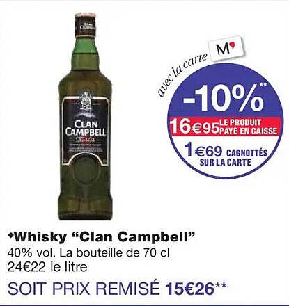 Whisky “Clan Campbell”