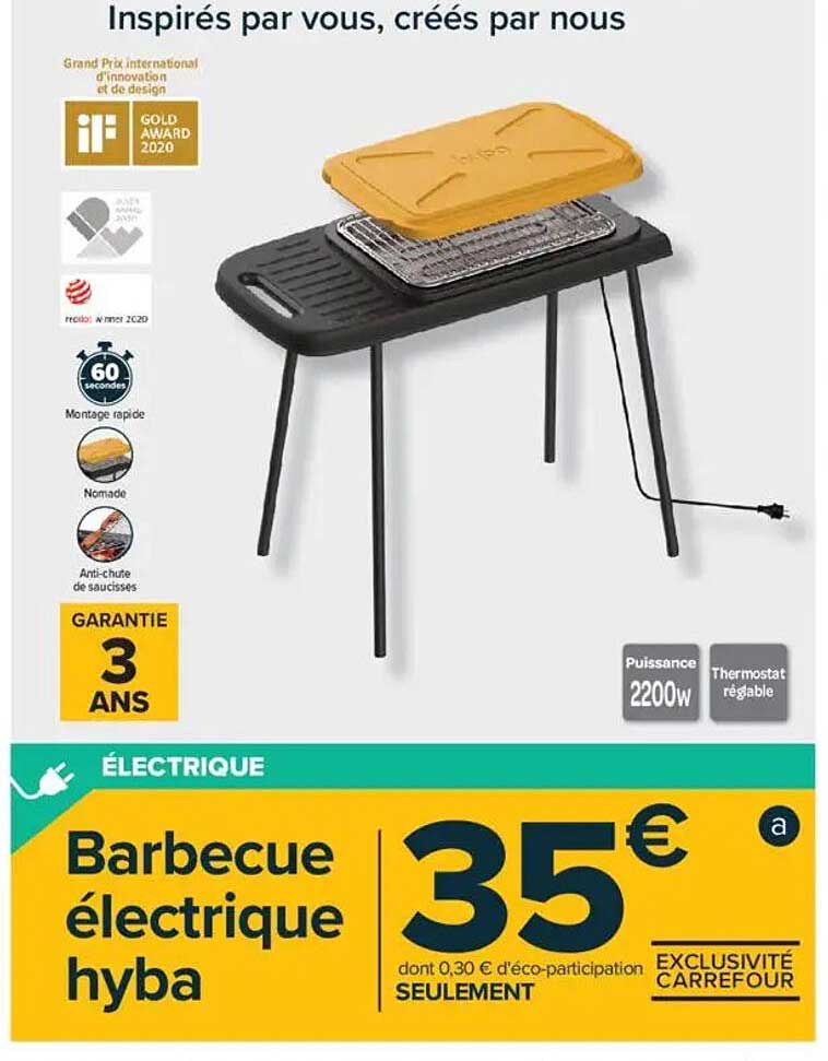 Barbecue électrique hyba