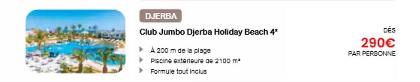 Club Jumbo Djerba Holiday Beach 4*