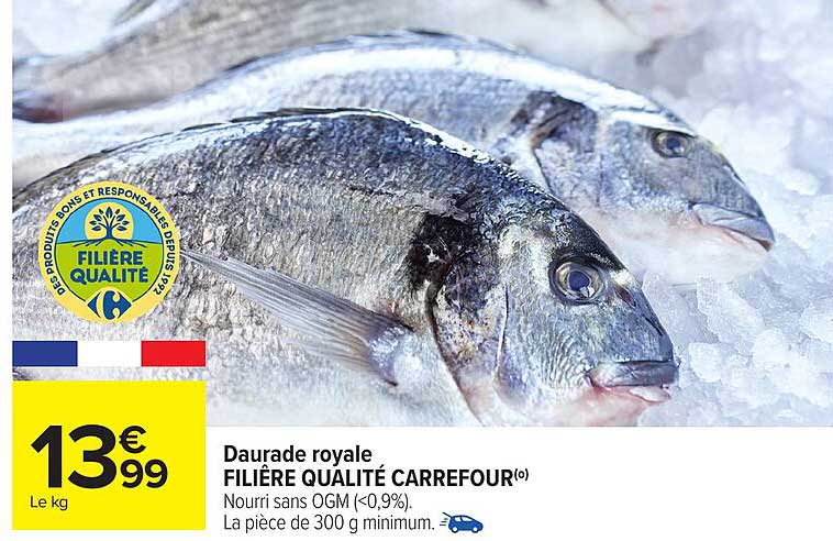 Daurade royale FILIÈRE QUALITÉ CARREFOUR