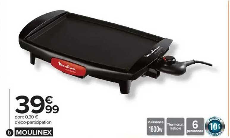 Grill électrique Moulinex