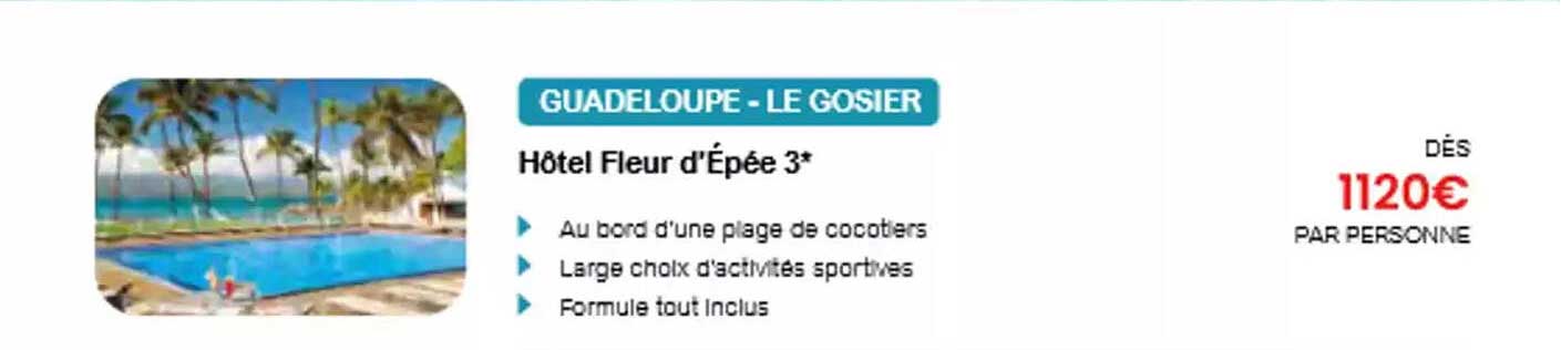Hôtel Fleur d’Épée 3*