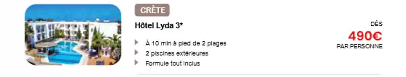 Hôtel Lyda 3*
