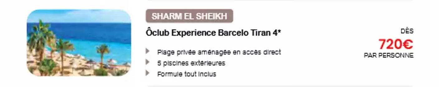 Ôclub Experience Barceló Tiran 4*
