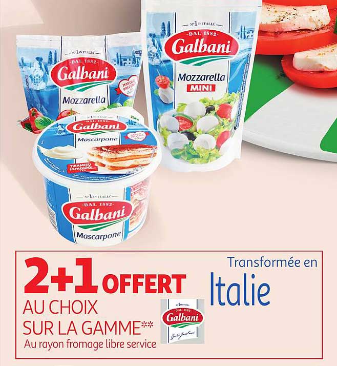 2+1 OFFERT AU CHOIX SUR LA GAMME