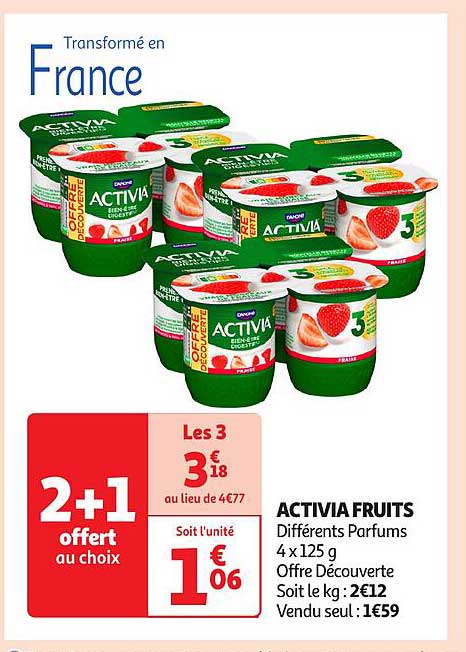 ACTIVIA FRUITS