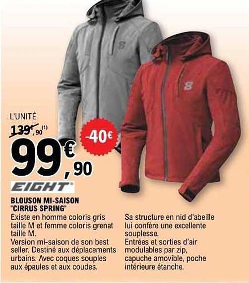 BLOUSON MI-SAISON "CIRRUS SPRING"