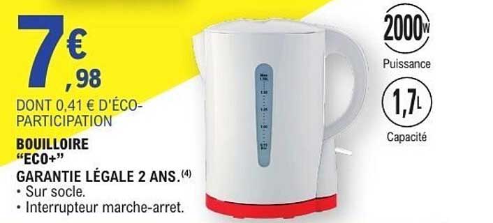 BOUILLOIRE "ECO+"