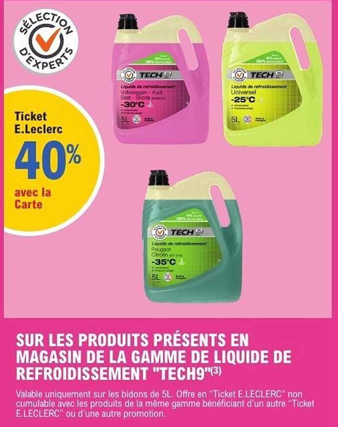 Liquide de refroidissement TECH9