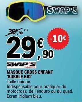 MASQUE CROSS ENFANT "BUBBLE KID"