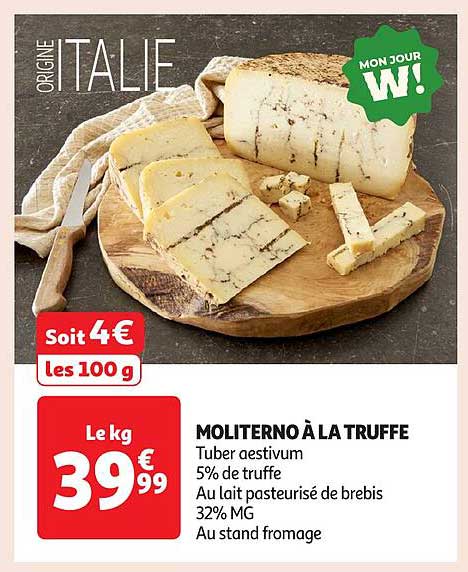 MOLITERNO À LA TRUFFE
