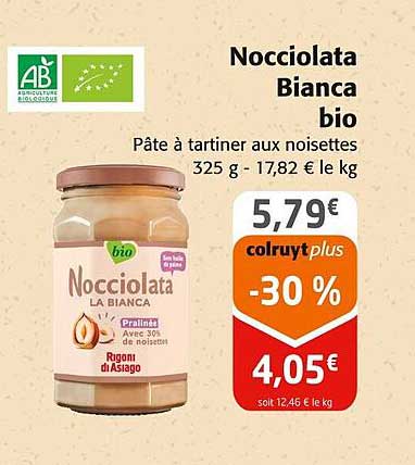 Nocciolata Bianca bio