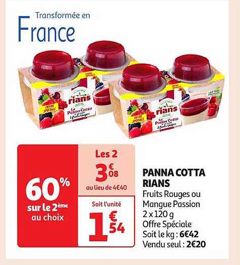 PANNA COTTA RIANS