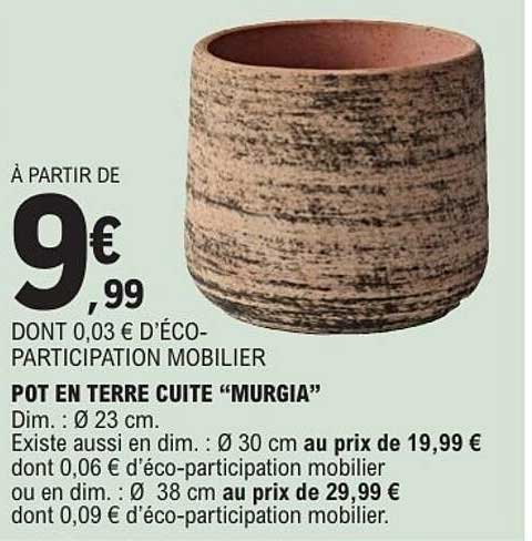 Pot en terre cuite "Murgia"