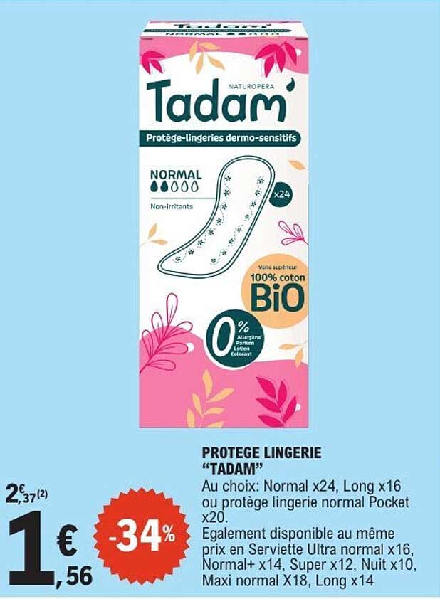 PROTEGE LINGERIE "TADAM"