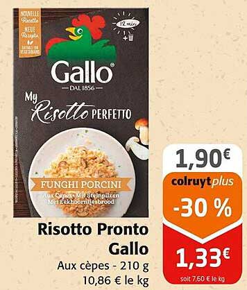Risotto Pronto Gallo