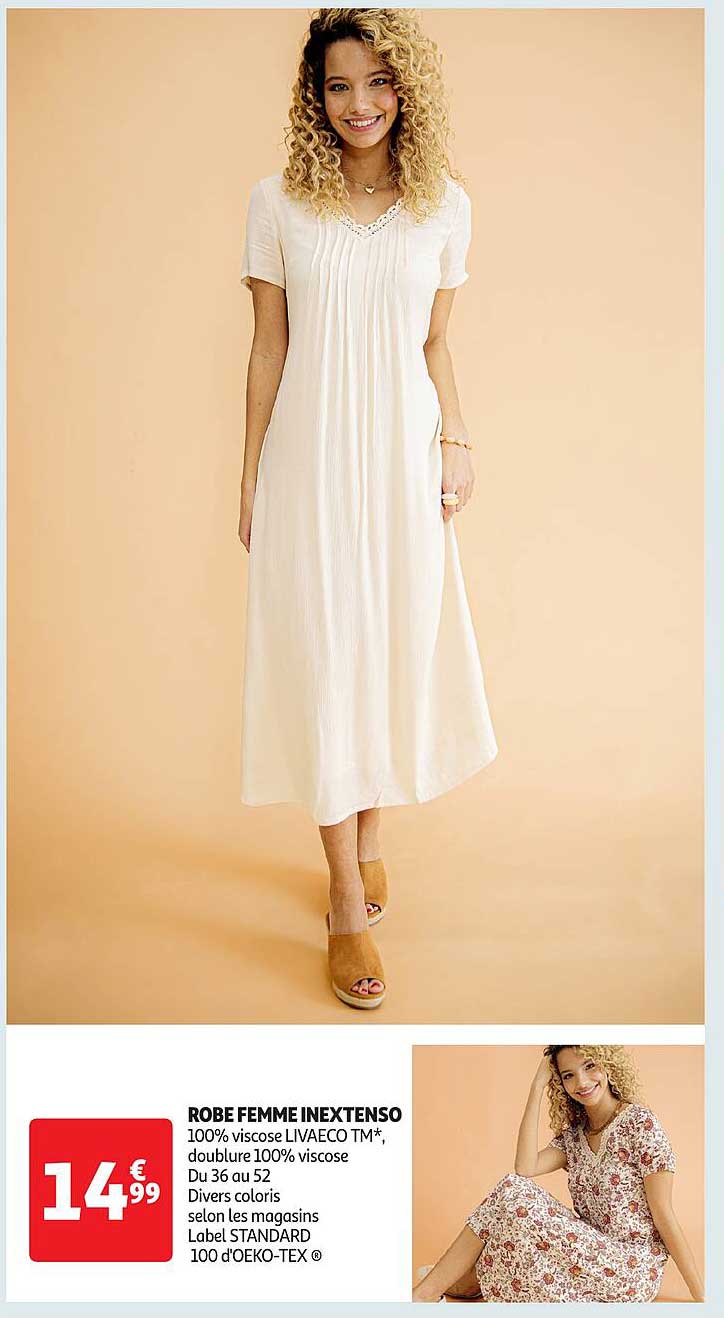 ROBE FEMME INEXTENSO