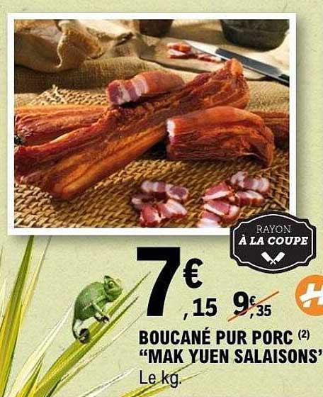 BOUCANÉ PUR PORC “MAK YUEN SALAISONS’