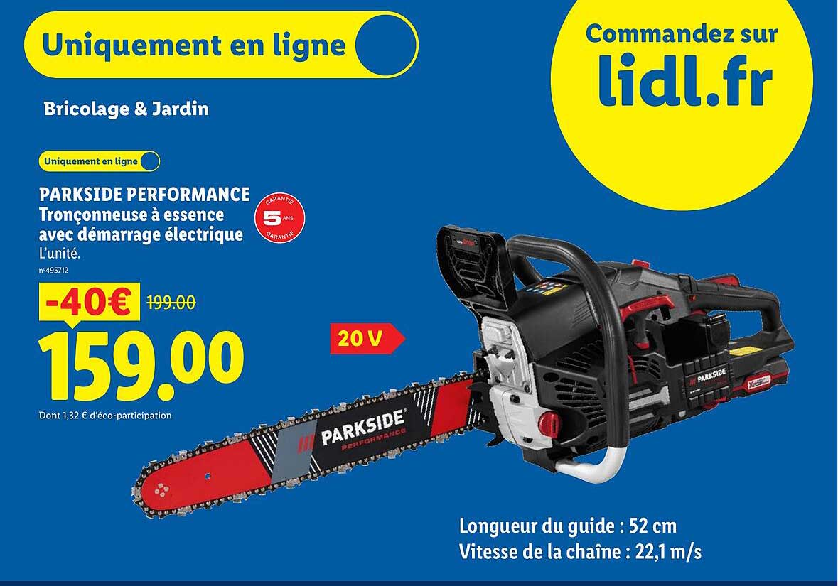 Tronconneuse Lidl Avis