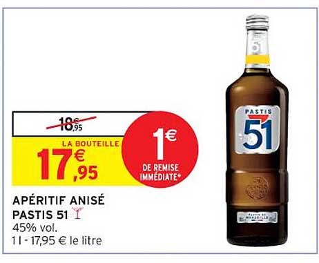 APÉRITIF ANISÉ PASTIS 51