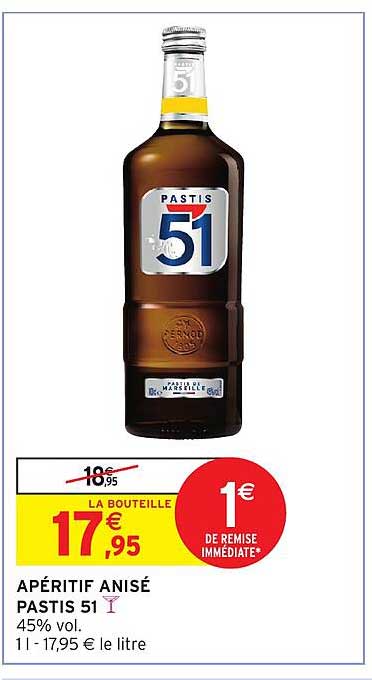 APÉRITIF ANISÉ PASTIS 51