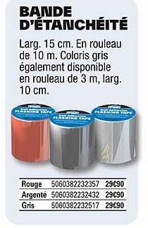 Bande d’étanchéité