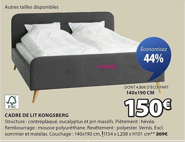 CADEAU DE LIT KONGSBERG