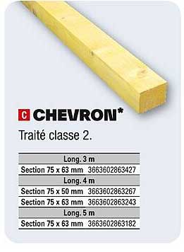 CHEVRON - Traité classe 2