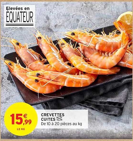 CREVETTES CUITES