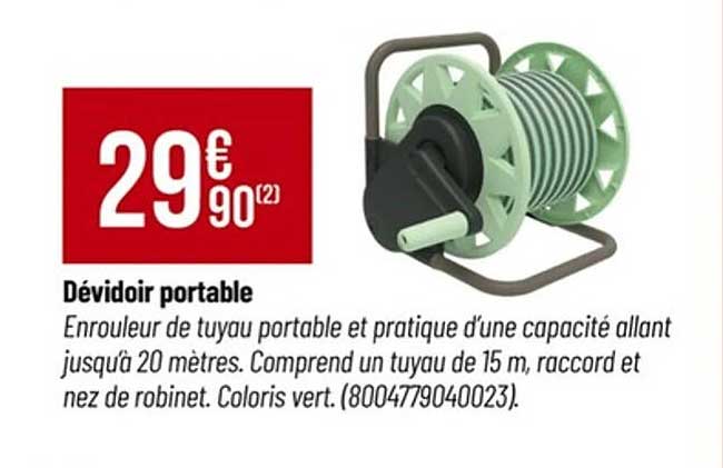 Dévidoir portable