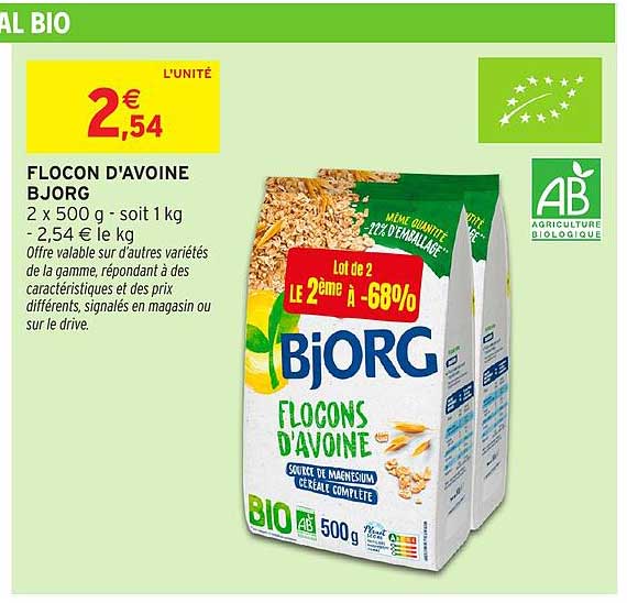 FLOCON D'AVOINE BJORG