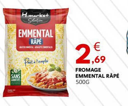 FROMAGE EMMENTAL RÂPÉ