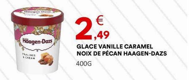 GLACE VANILLE CARAMEL NOIX DE PÉCAN HAAGEN-DAZS