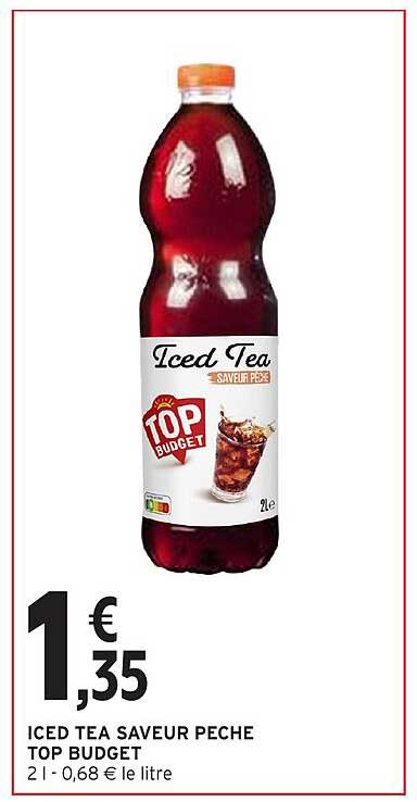 ICED TEA SAVEUR PECHE TOP BUDGET