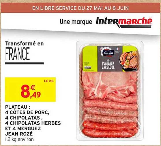 Les Plateaux Barbecue