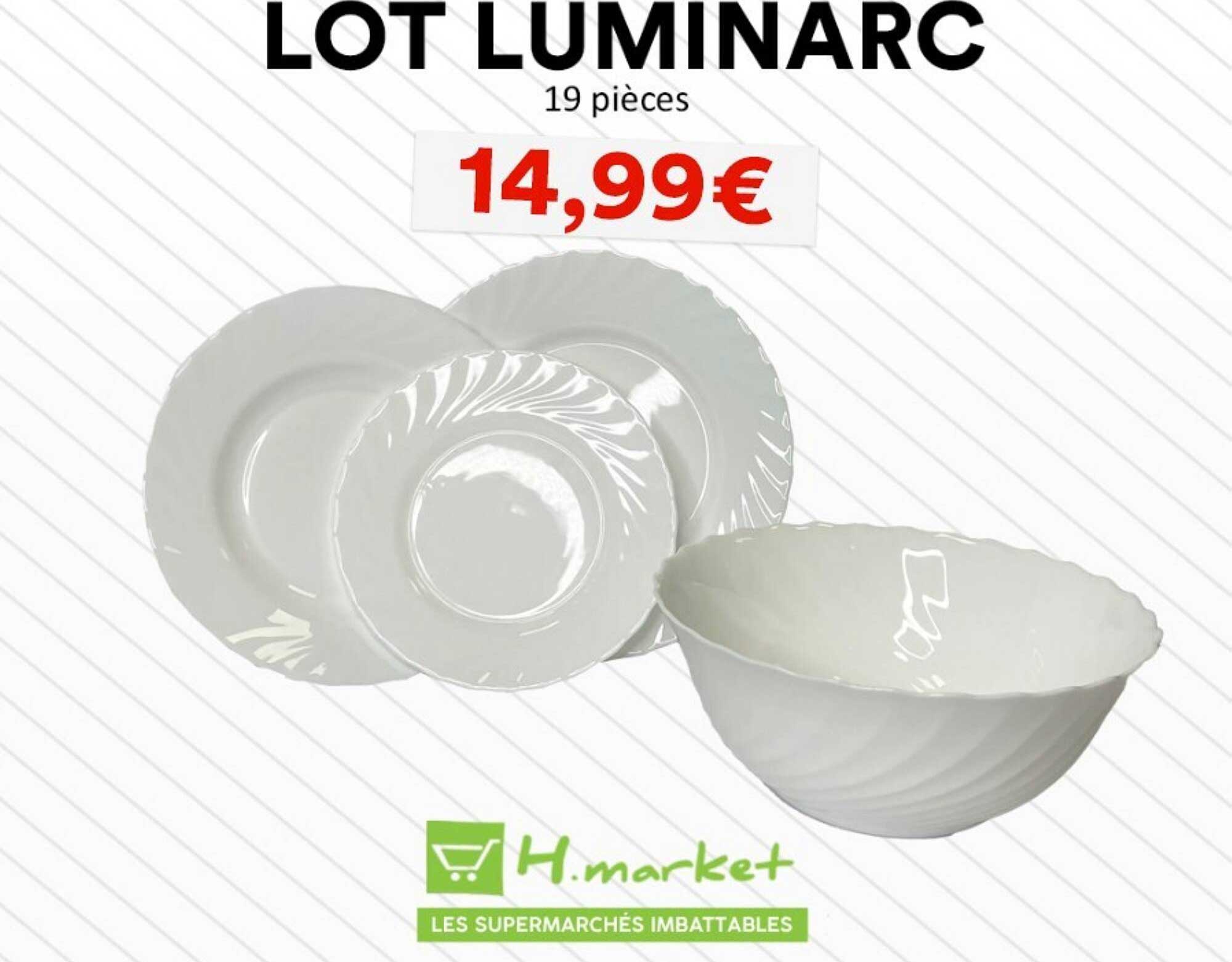 LOT LUMINARC