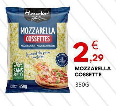 Mozzarella Cossettes