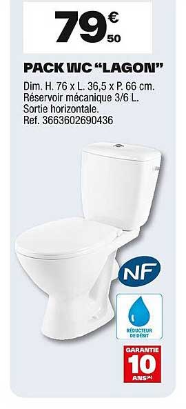PACK WC “LAGON”