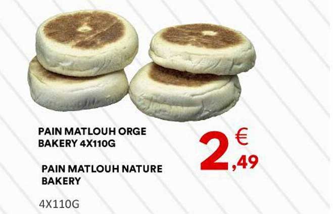PAIN MATLOUH ORGE BAKERY 4X110G