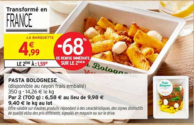 PASTA BOLOGNESE