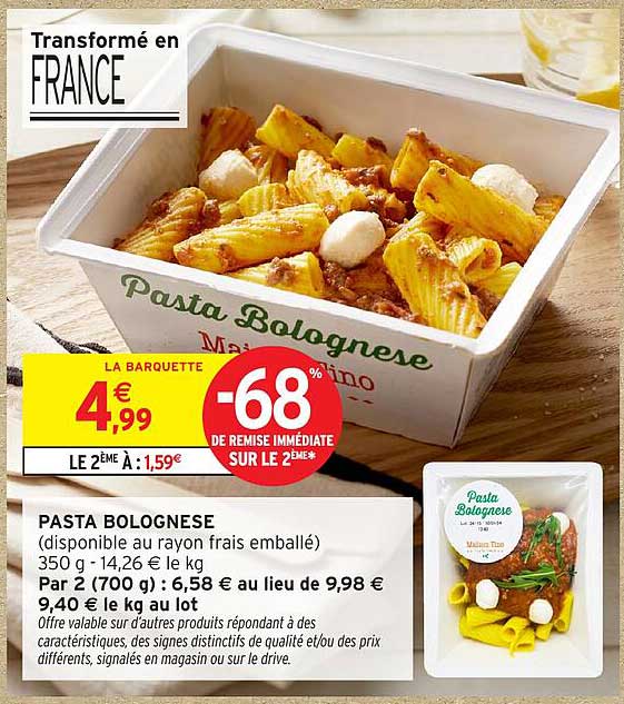 Pasta Bolognese